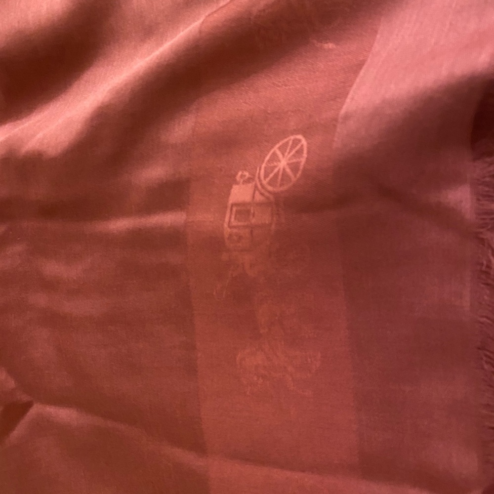 Coach large scarf - Picture 2 of 5